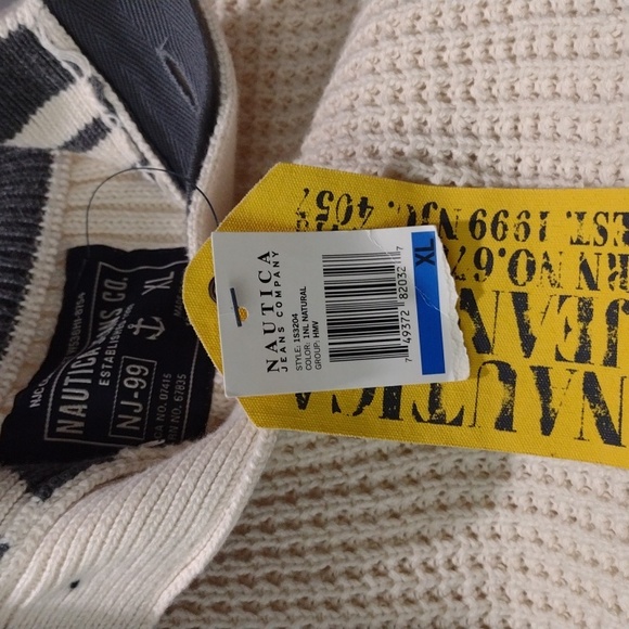 Sold Nautica Jeans Co Sweater XL Mens Cotton NWT - Picture 9 of 12